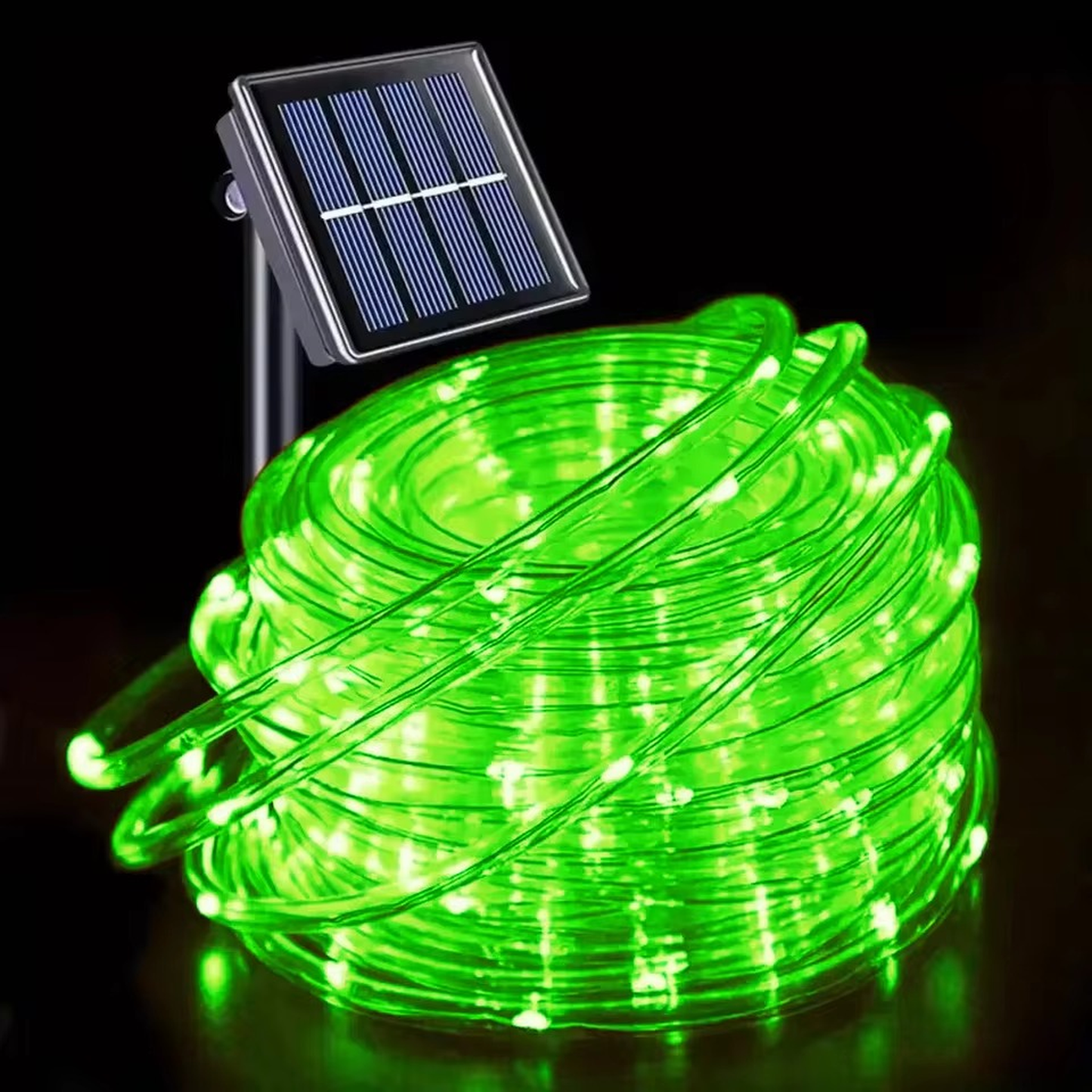 Solar Rope Tube LED Lights – Waterproof 8 Modes String Lights for Outdoor Garden, Christmas & Holiday Decoration