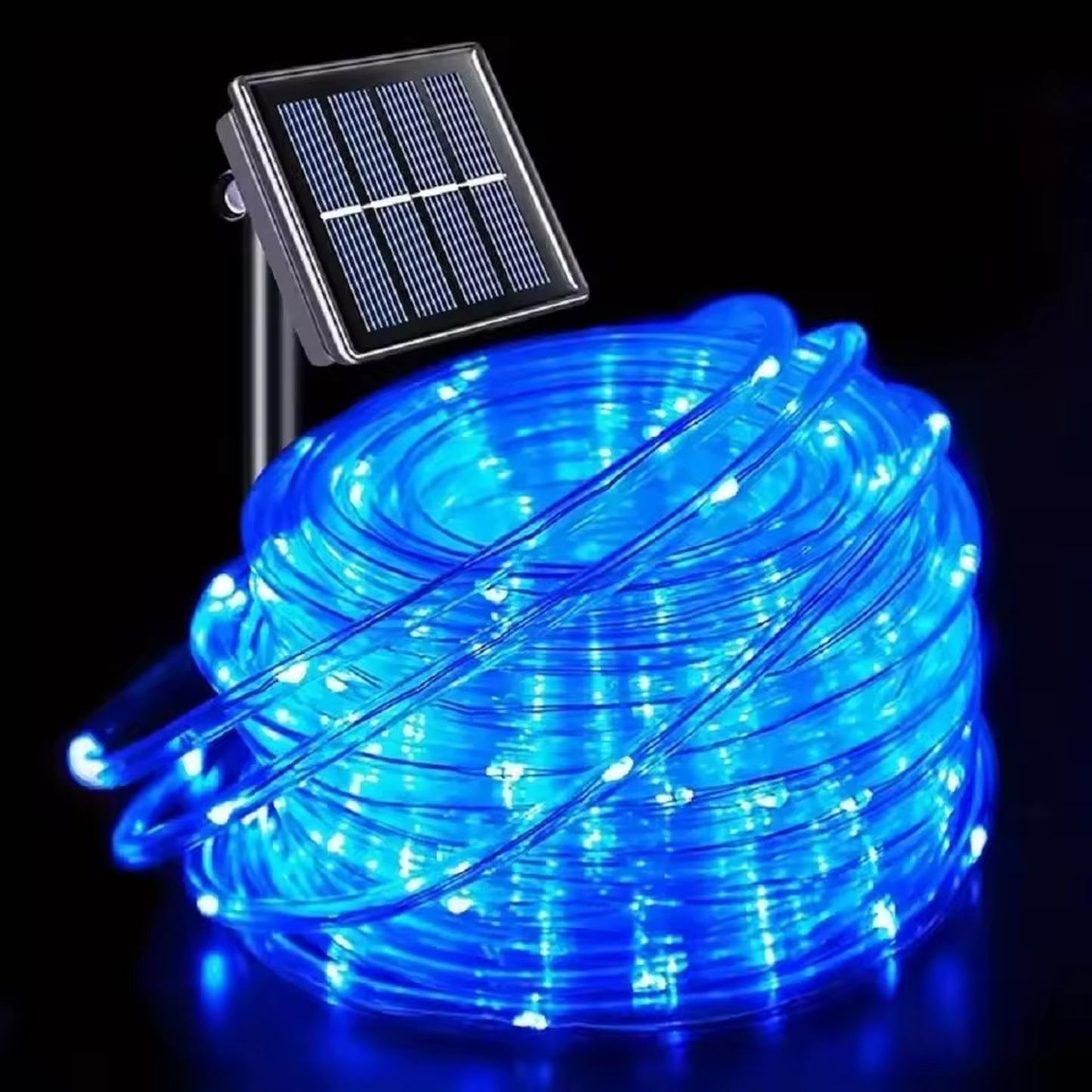 Solar Rope Tube LED Lights – Waterproof 8 Modes String Lights for Outdoor Garden, Christmas & Holiday Decoration