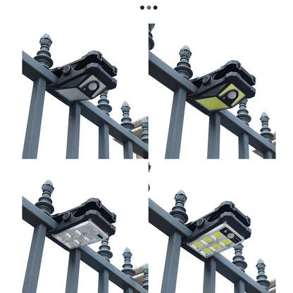 Solar Clip Lamp – Outdoor Waterproof Light with Motion Sensor & Warm Modes