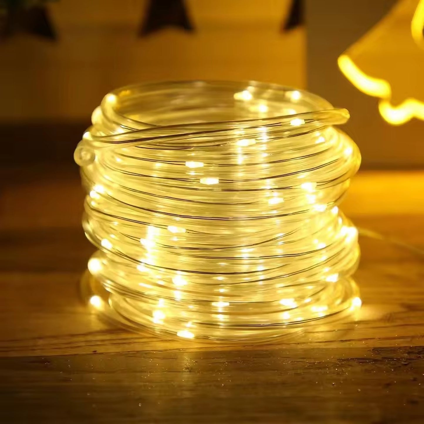 Solar Rope Tube LED Lights – Waterproof 8 Modes String Lights for Outdoor Garden, Christmas & Holiday Decoration